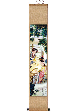 仕女图人物工笔画唐朝古代