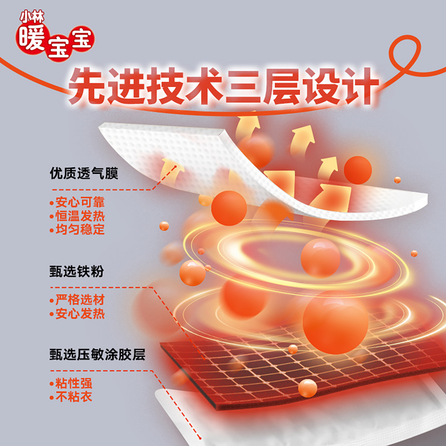 【小林制药】暖宝宝高温即贴暖腹贴暖身贴保暖贴稳定发热,淘宝优惠券,粉丝福利购,淘宝优惠卷