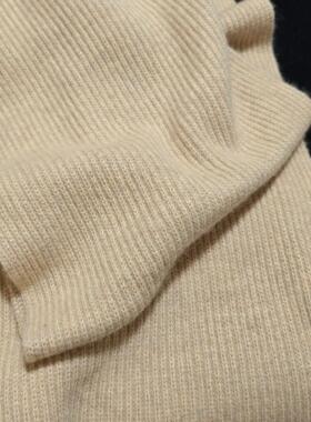 纯手工编织山羊绒成品围巾绣字母