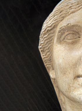 浴舍 欧式复古希腊艺术头像雕塑摆件中古客厅酒店玄关家居装饰品