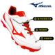 Mizuno Children's Soft Rubber Nail Base Softball Shoes Velcro