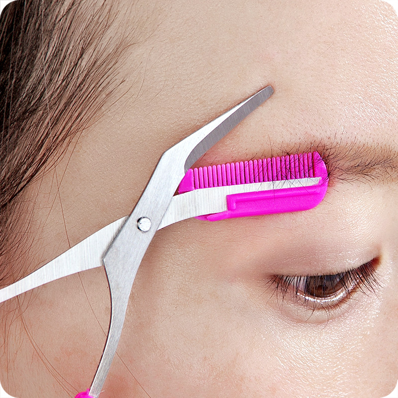 新手带梳子修眉剪刀化妆神器眉剪修眉刀修眉剪眉毛修剪工具剪眉刀 小编推荐 Wepost 全民代运 马来西亚中国淘宝代运与集运专家