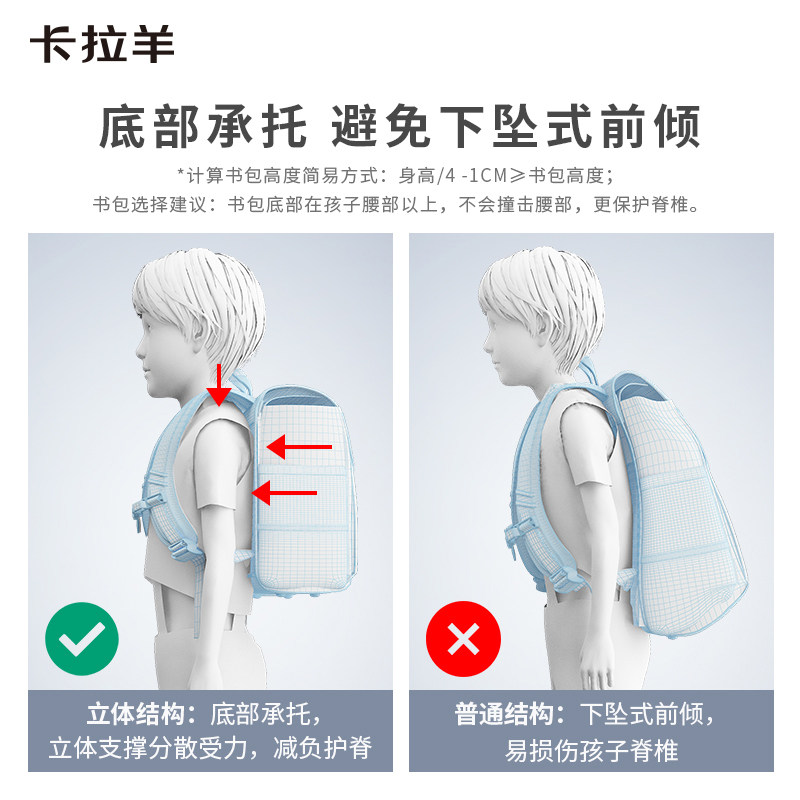 【直播专享】卡拉羊1-6 卡拉羊双肩背包