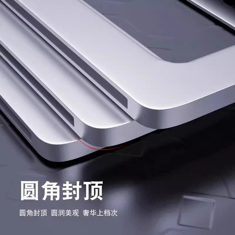 车牌边框铝合金加厚小车专用牌照框汽车号牌架双层车牌架保护框套,淘宝优惠券,粉丝福利购,淘宝优惠卷