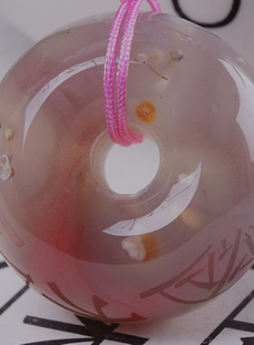 平安扣天然南红玛瑙男女毛衣链