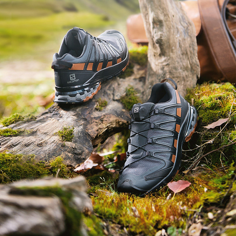 salomon户外男秋季新款防水徒步鞋 salomon登山鞋/徒步鞋