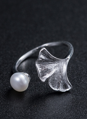 韩版珍珠食指冷淡风小众手饰品