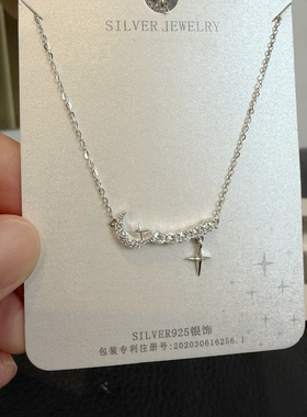 超仙～纯欲蝴蝶项链  闪闪bling S925通体纯银  细锁骨项链女礼物
