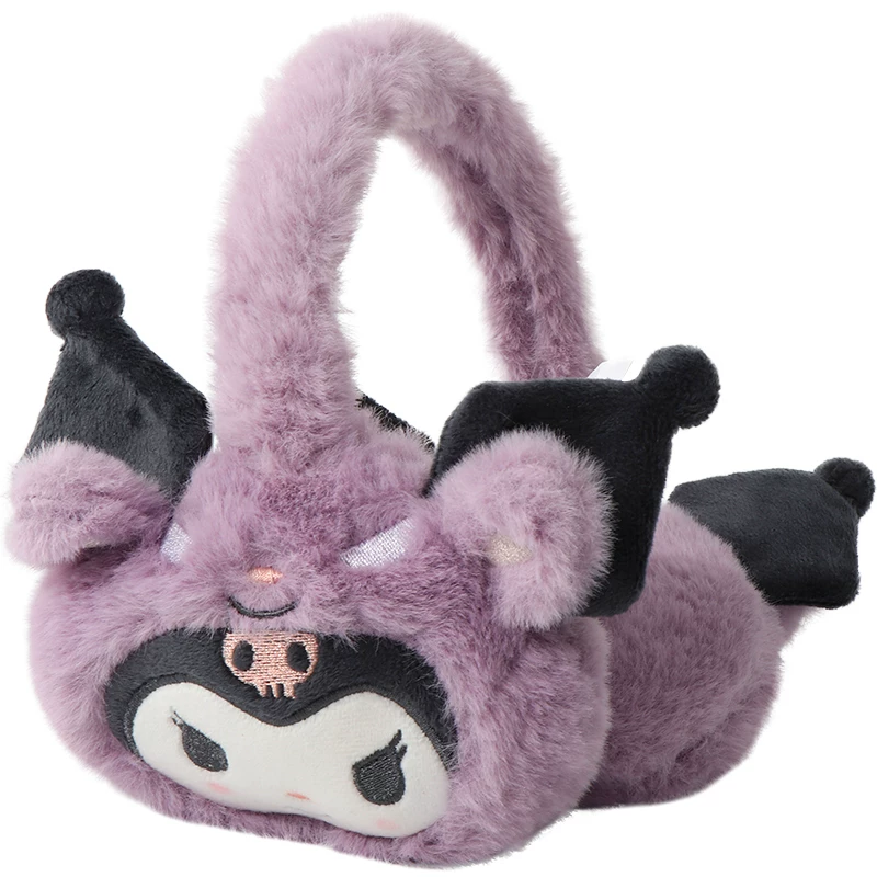 Известная марка Miniso Санрио Kuromi уши милый плюшевый талисман Paqua Dog Melati симпатичная девочка теплая зима