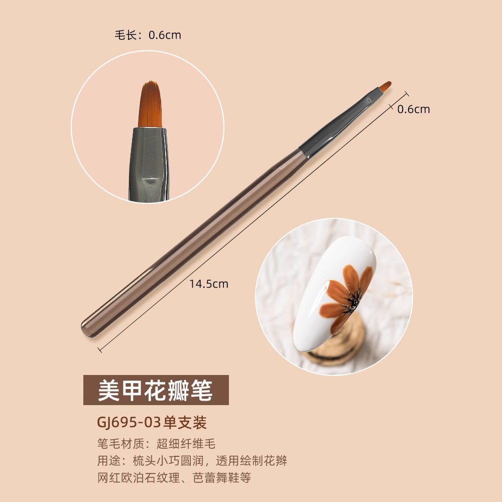 【9元5件】美甲笔美甲双头笔日式美甲笔刷套装光疗笔拉线笔彩绘笔,淘宝优惠券,粉丝福利购,淘宝优惠卷