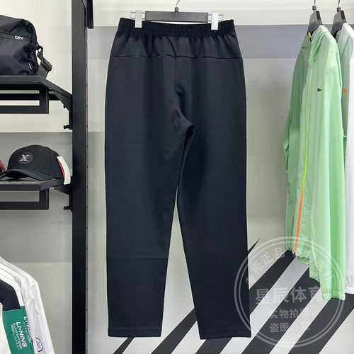 李宁男子卫裤2025秋季新款团购款舒适百搭透气运动直筒裤AKLV197 - 图1