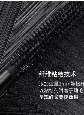 柏蕊诗蛋壳肌灵睫双效睫毛膏防水纤长浓密卷翘自然女生不易晕染