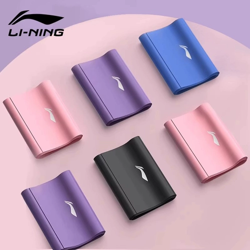 Li Ning, эластичный спортивный эластичный ремень для тренировок для йоги для спортзала