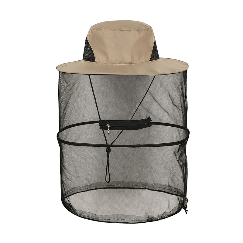 户外防蚊帽子男士遮脸防晒钓鱼帽夜钓透气网纱面罩养蜂防虫防蜂帽,淘宝优惠券,粉丝福利购,淘宝优惠卷