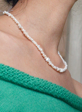 项链颈链锁骨链天然淡水珍珠