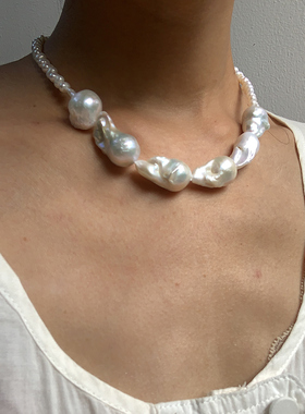 巴洛克珍珠项链原创设计