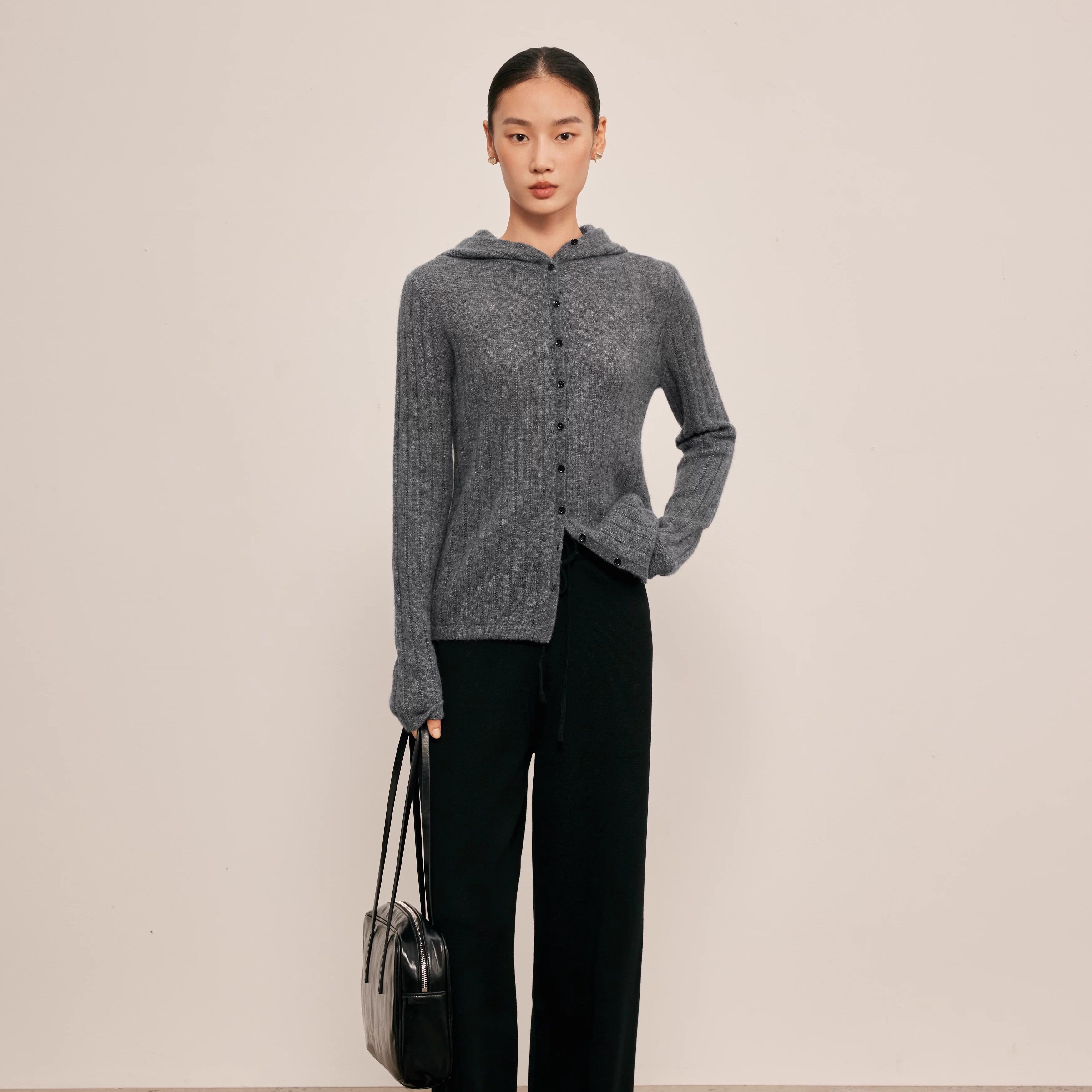 康宝莱羊绒~ MOUZRKKE陌可丝羊绒衫开衫女保暖长袖针织衫纯山羊绒,淘宝优惠券,粉丝福利购,淘宝优惠卷