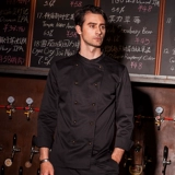 Duomilai осенне-зимняя новая двубортная рабочая одежда для шеф-повара, мужская рабочая одежда для общественного питания, кухни с длинными рукавами, женская рабочая униформа