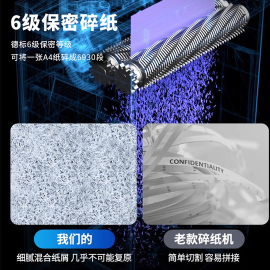 Oficina de trituradora de papel Deli dedicada a garantía conjunta a nivel nacional