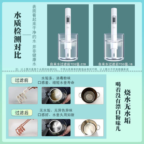 纯水机ro净水机家用直饮反渗透净水器厨房五级过滤井水自吸除水垢 - 图2