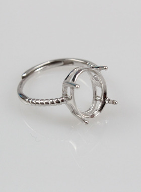 925纯银戒指托女戒托6.5.87