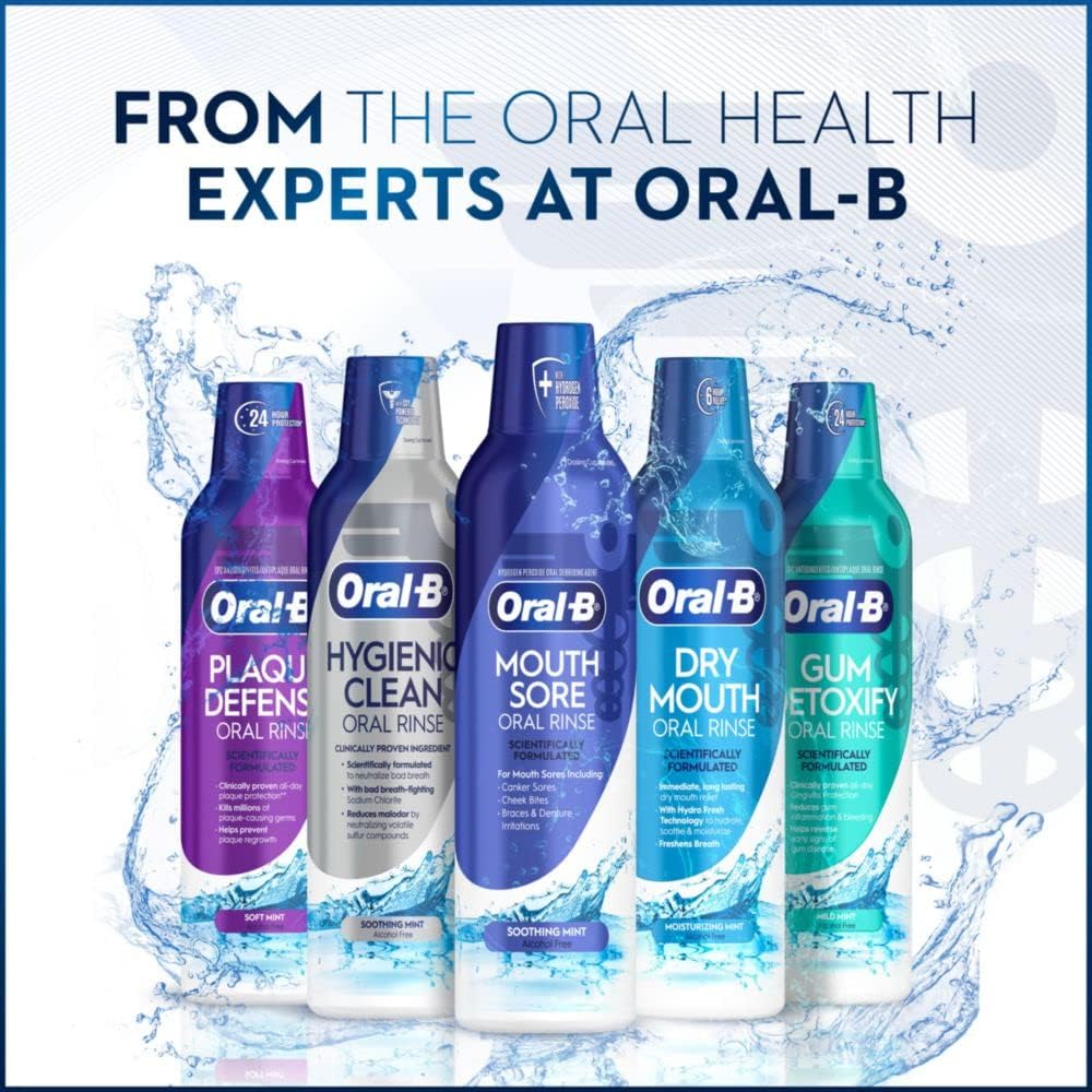 Oral-B Mouth Sore Mouthwash Special Care Oral Rinse 475 mL - 图0