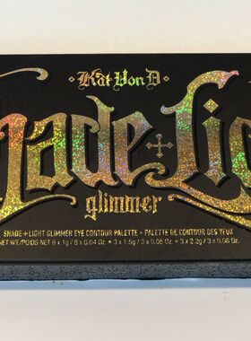 代 KAT VON D SHADE + LIGHT GLIMMER EYE CONTOUR PALETTE
