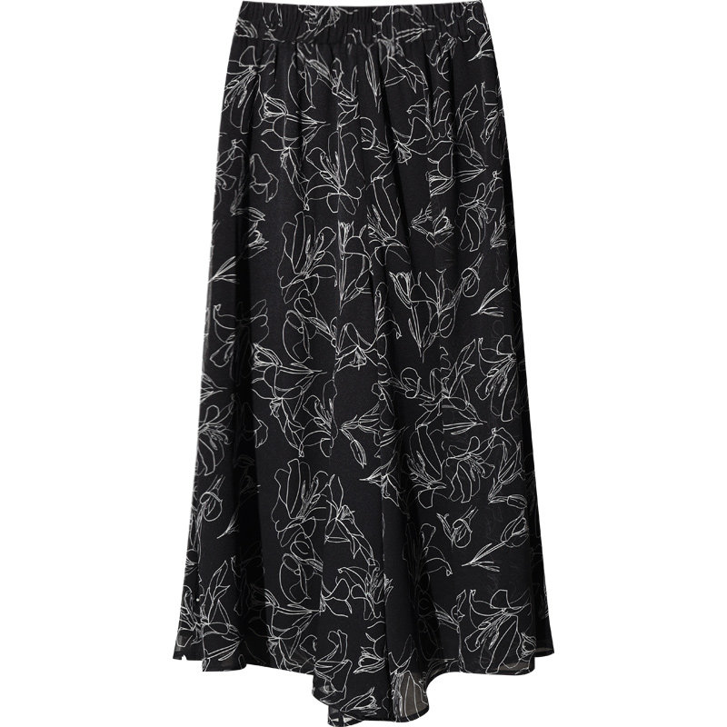 娅丽达九分2020夏季宽松直筒阔腿裤 yerad娅丽达服饰休闲裤