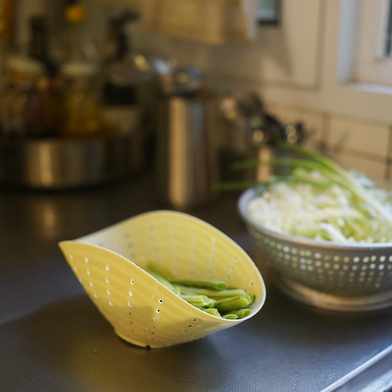 朴房 可折叠柔软硅胶沥水碗沙拉甩干滤水篮菜馅酸白挤水器霜山,淘宝优惠券,粉丝福利购,淘宝优惠卷