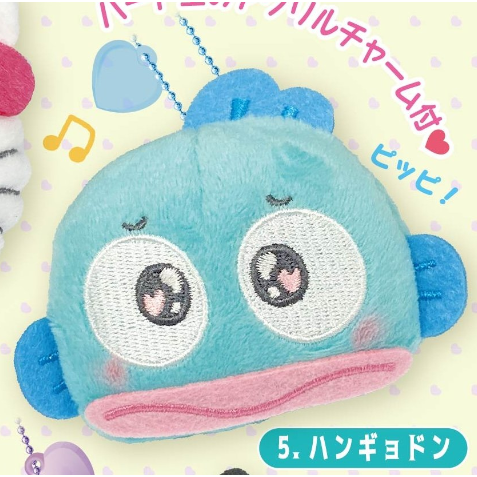 现货 日本 K2 Sanrio 泪汪汪三丽鸥角色发声大头挂件 扭蛋A - 图0