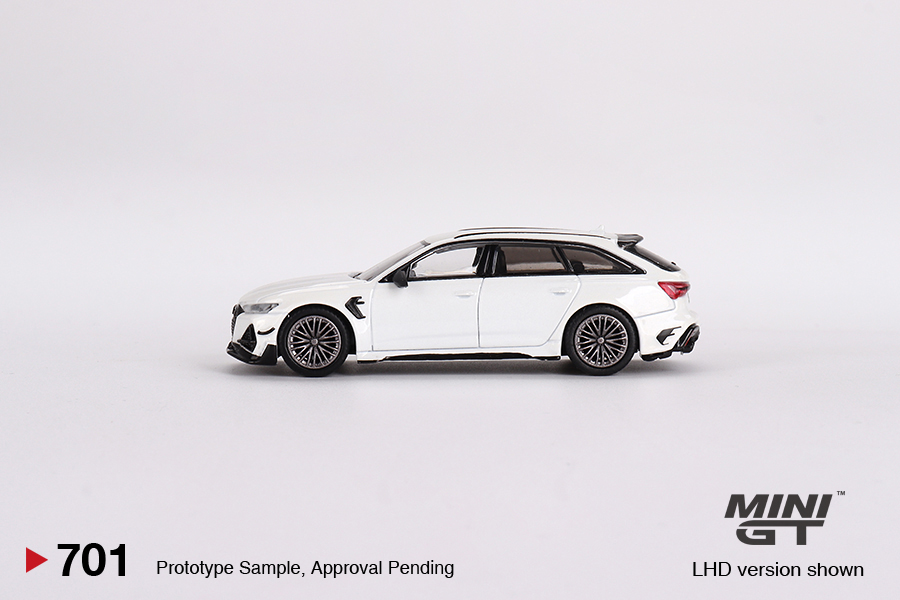 MINIGT 1:64奧迪 Audi ABT RS6-R瓦罐旅行车 仿真合金汽车模型701 - 图0