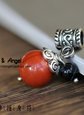 红竹石影子石吊坠个性原创