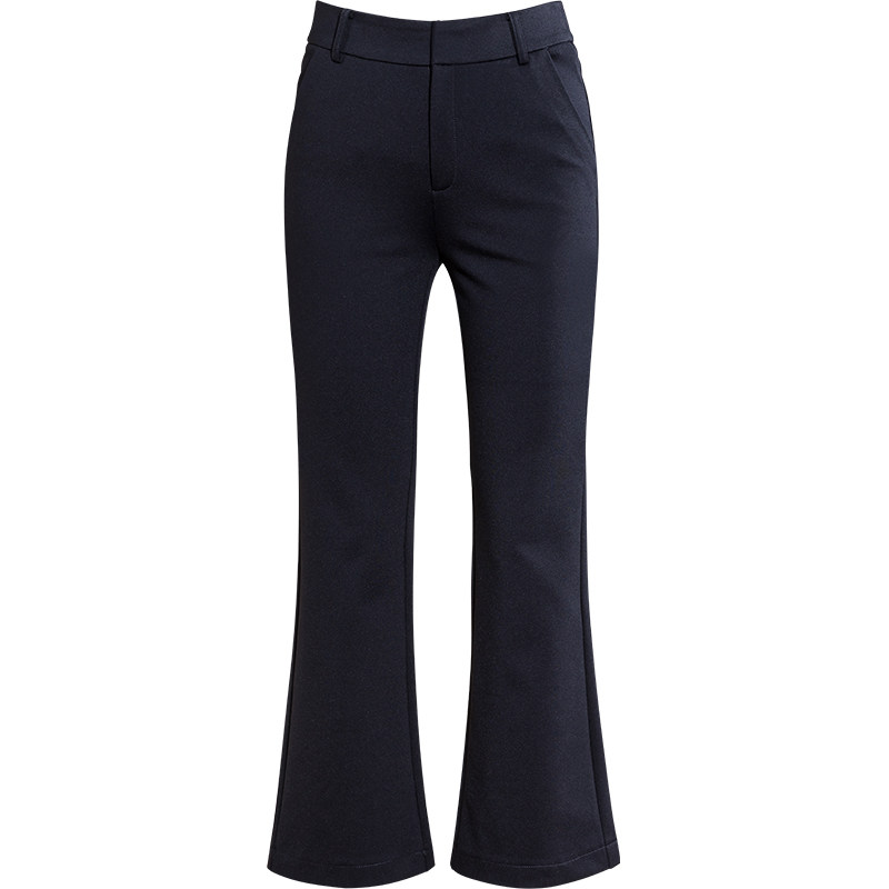 雅思诚服饰旗舰店黑色小喇叭裤女秋 雅思诚服饰休闲裤