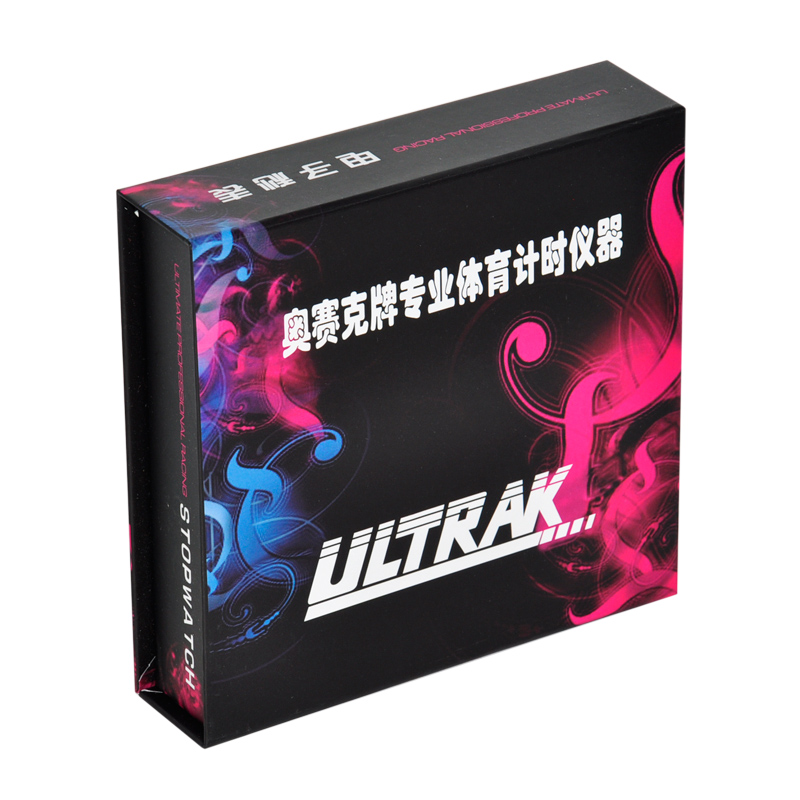 定尔志/ULTRAK电子秒表大字体三排显示100道运动跑表计时器DTM100-图3