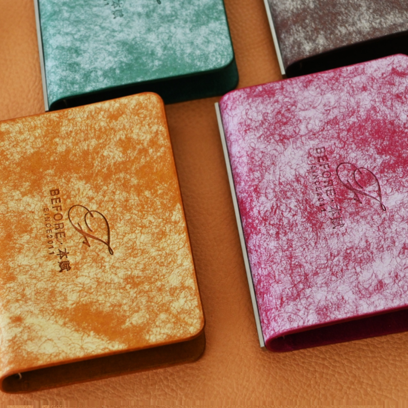 M5牛皮手账活页意大利雾蜡Margot Fog极简背条款A8记事日记计划本 - 图2