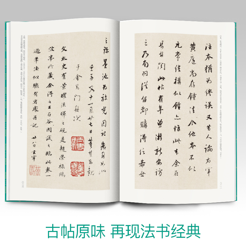 经典全集王羲之小楷《黄庭经》中国历代经典碑帖书法行书字帖真迹原大临摹正楷书籍练字入门集字学生杨建飞主编-图2