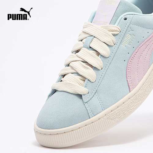 PUMA彪马官方男女同款情侣休闲板鞋 SUEDE BRAND LOVE II 395737-图0