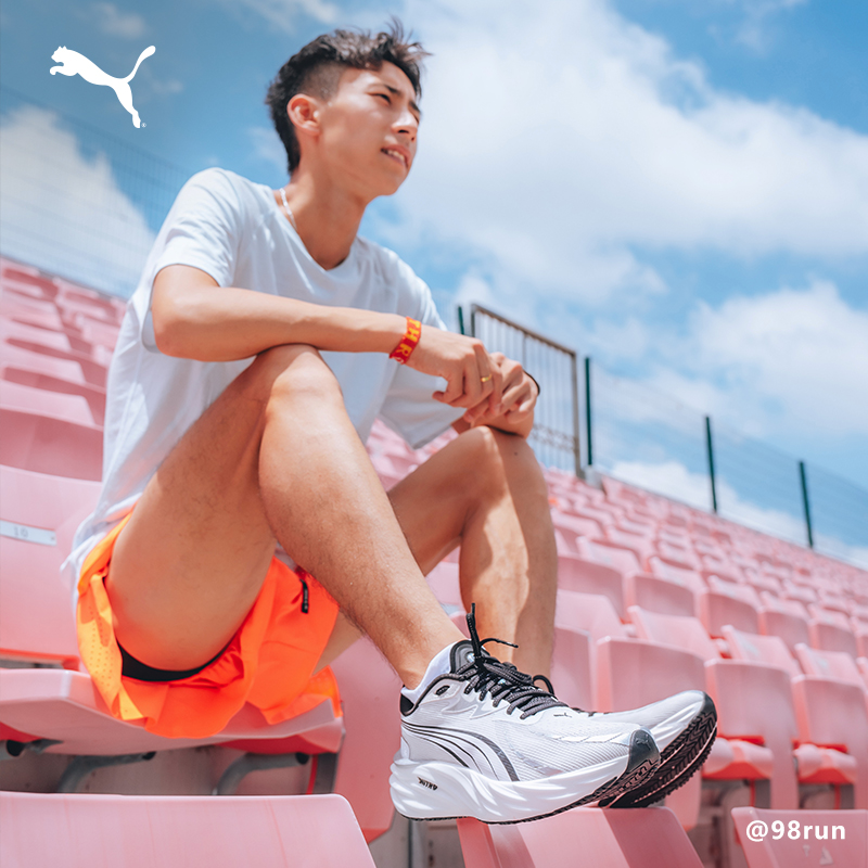 缓震透气竞速跑步鞋男子PUMA彪马官方新款运动鞋VELOCITY 312635 - 图2