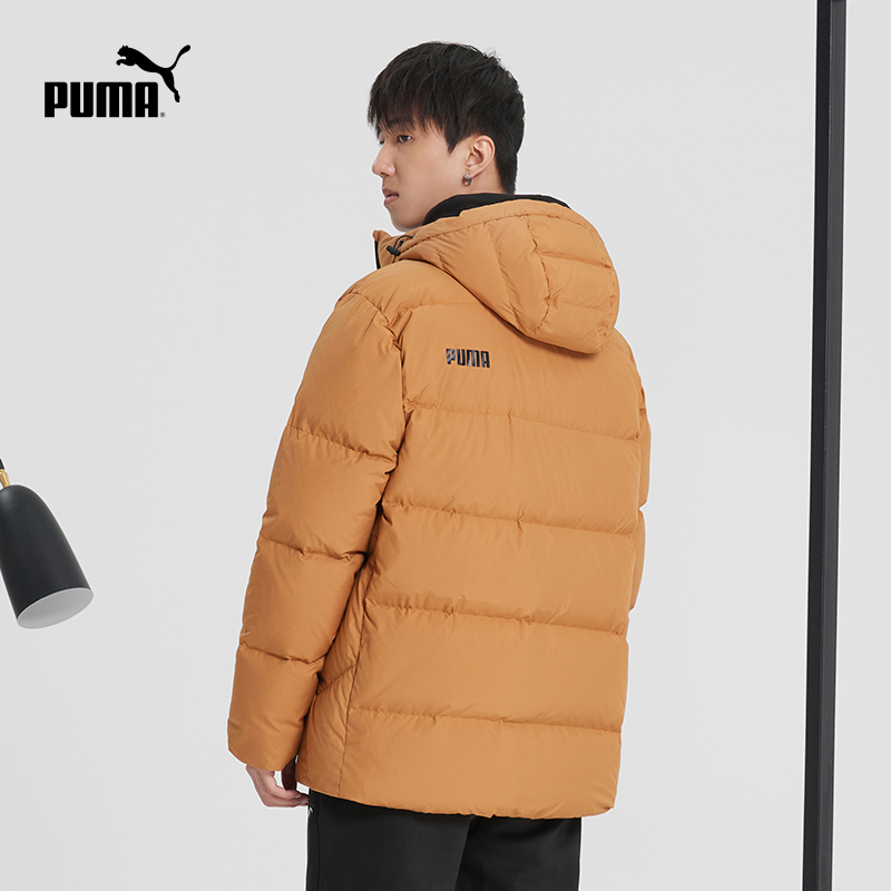 PUMA彪马官方 男子休闲连帽羽绒外套 DOWN PUFFER 849987 - 图0