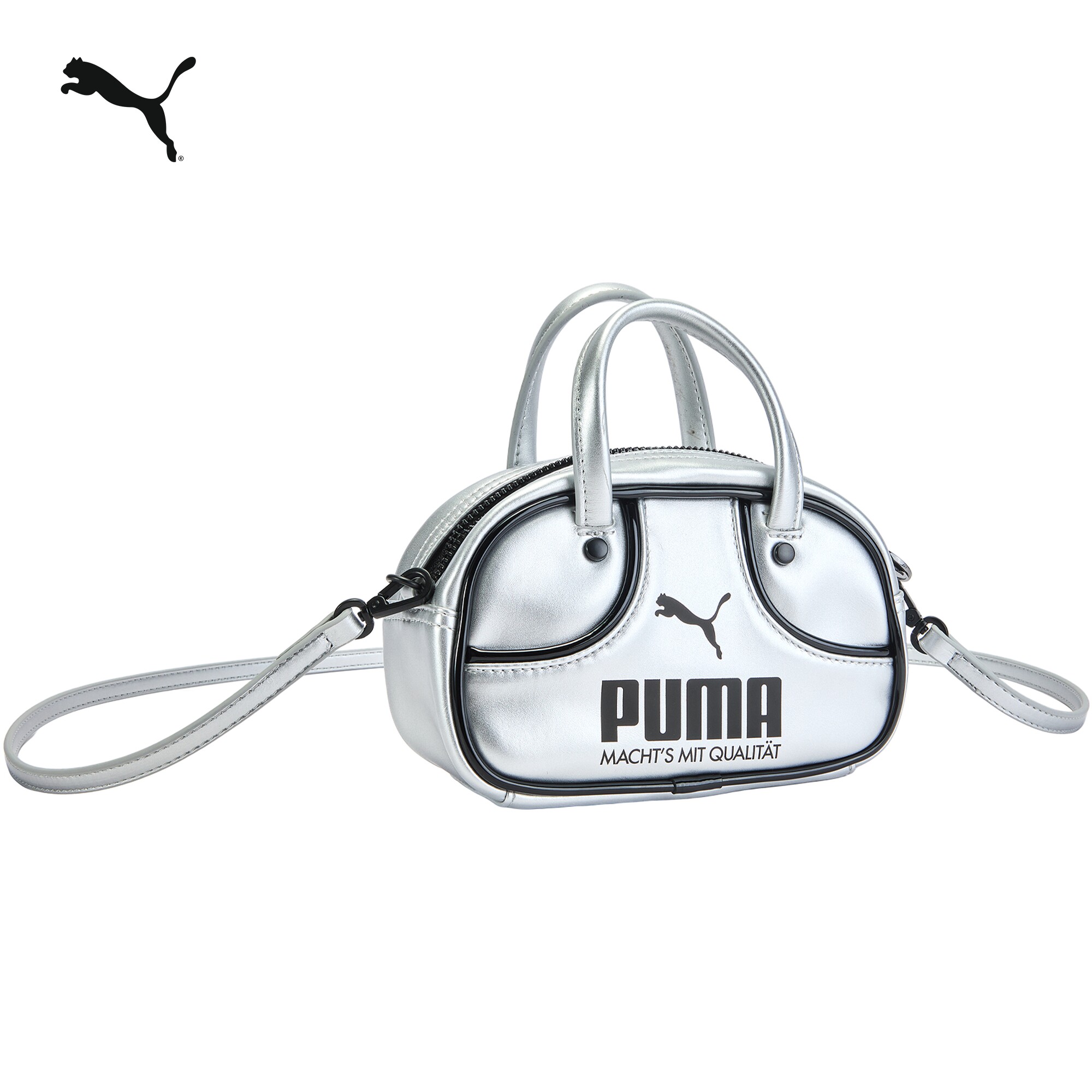 ROSE same liquid silver bowling bag PUMA Puma
