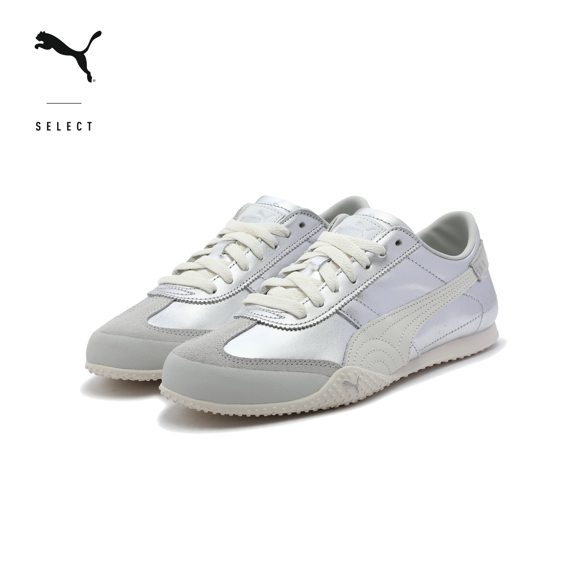 BELLA thin-soled shoes silver casual shoes PUMA Puma