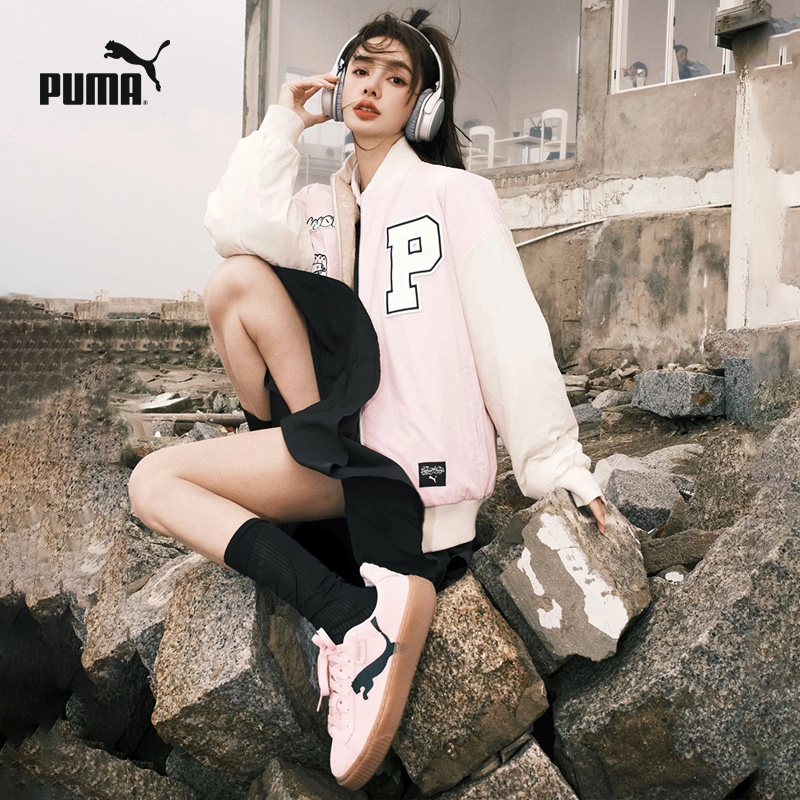 PUMA彪马官方女增高厚底休闲鞋SUEDE PLATFORM 397233 - 图2