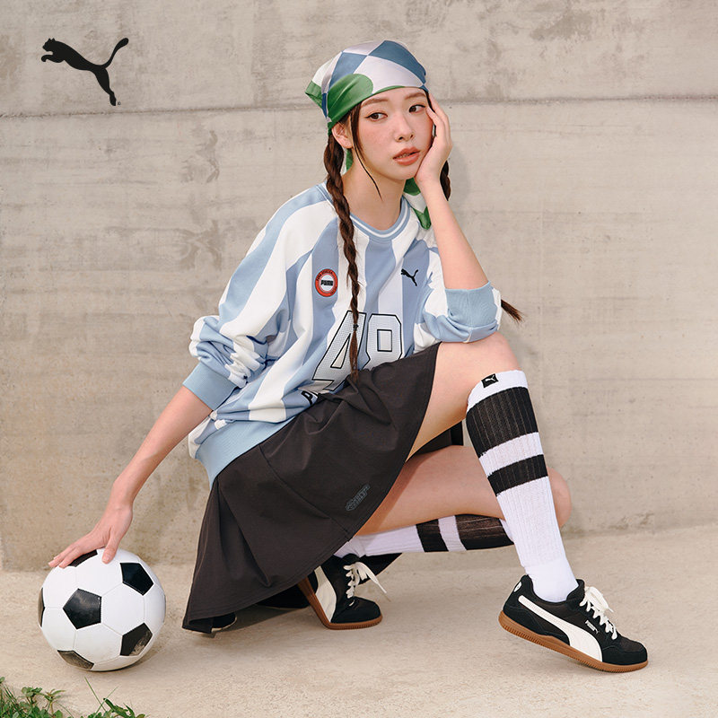 复古蓝色舒适休闲鞋女款PUMA彪马新款夏季薄底运动鞋K-MODA405756