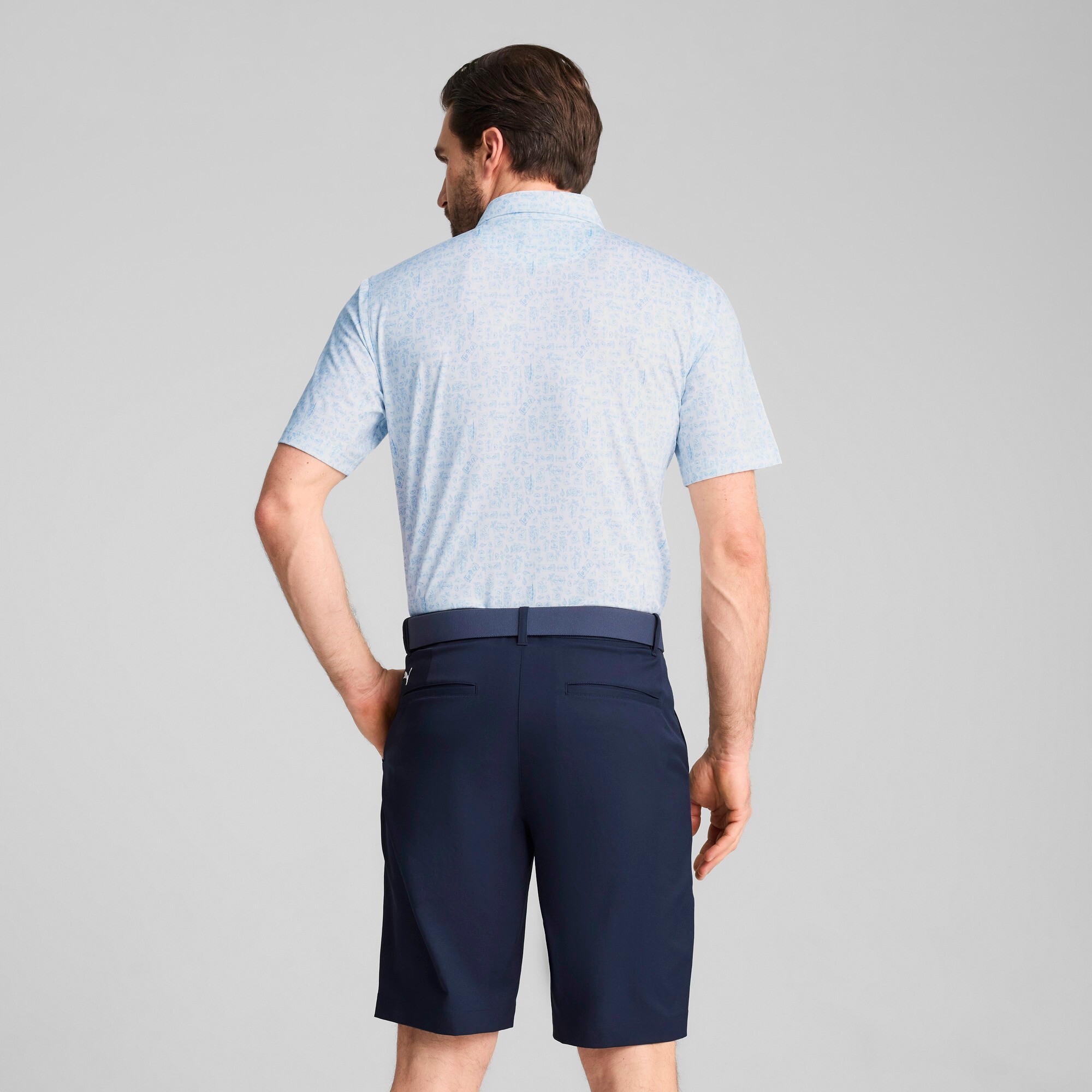 AP联名|高尔夫运动短袖T恤Polo衫男PUMA彪马商务风满印上衣629557,淘宝优惠券,粉丝福利购,淘宝优惠卷