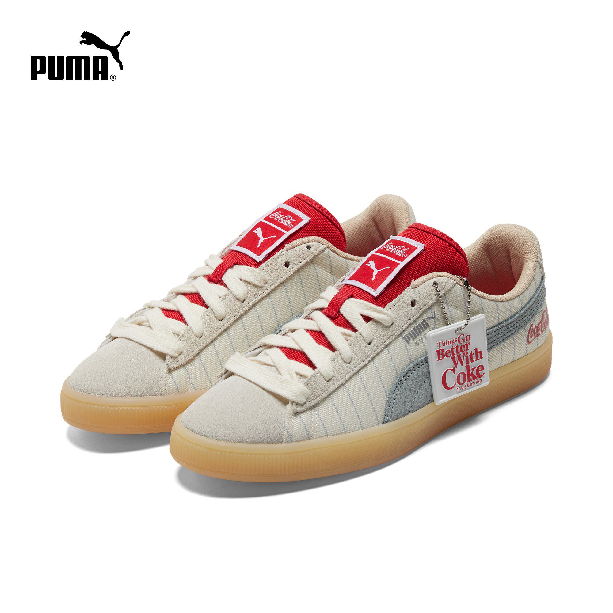 puma官方男女情侣同款可口可乐板鞋 PUMA板鞋