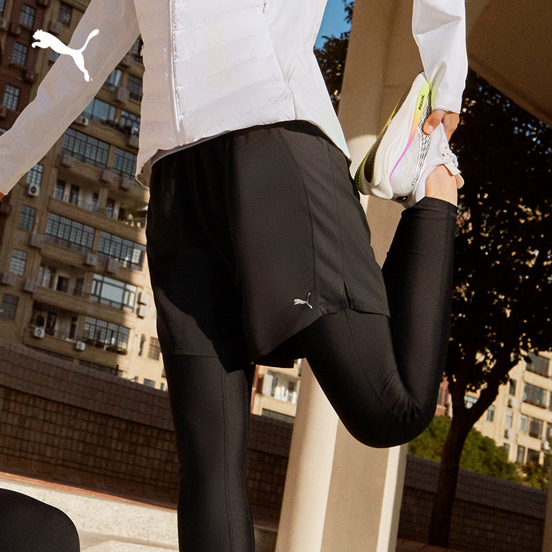 吸湿速干跑步训练运动短裤女子PUMA彪马官方新款健身三分裤527263,淘宝优惠券,粉丝福利购,淘宝优惠卷