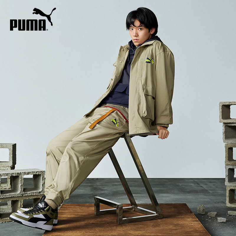 puma男女情侣同款复古篮球休闲板鞋 PUMA板鞋