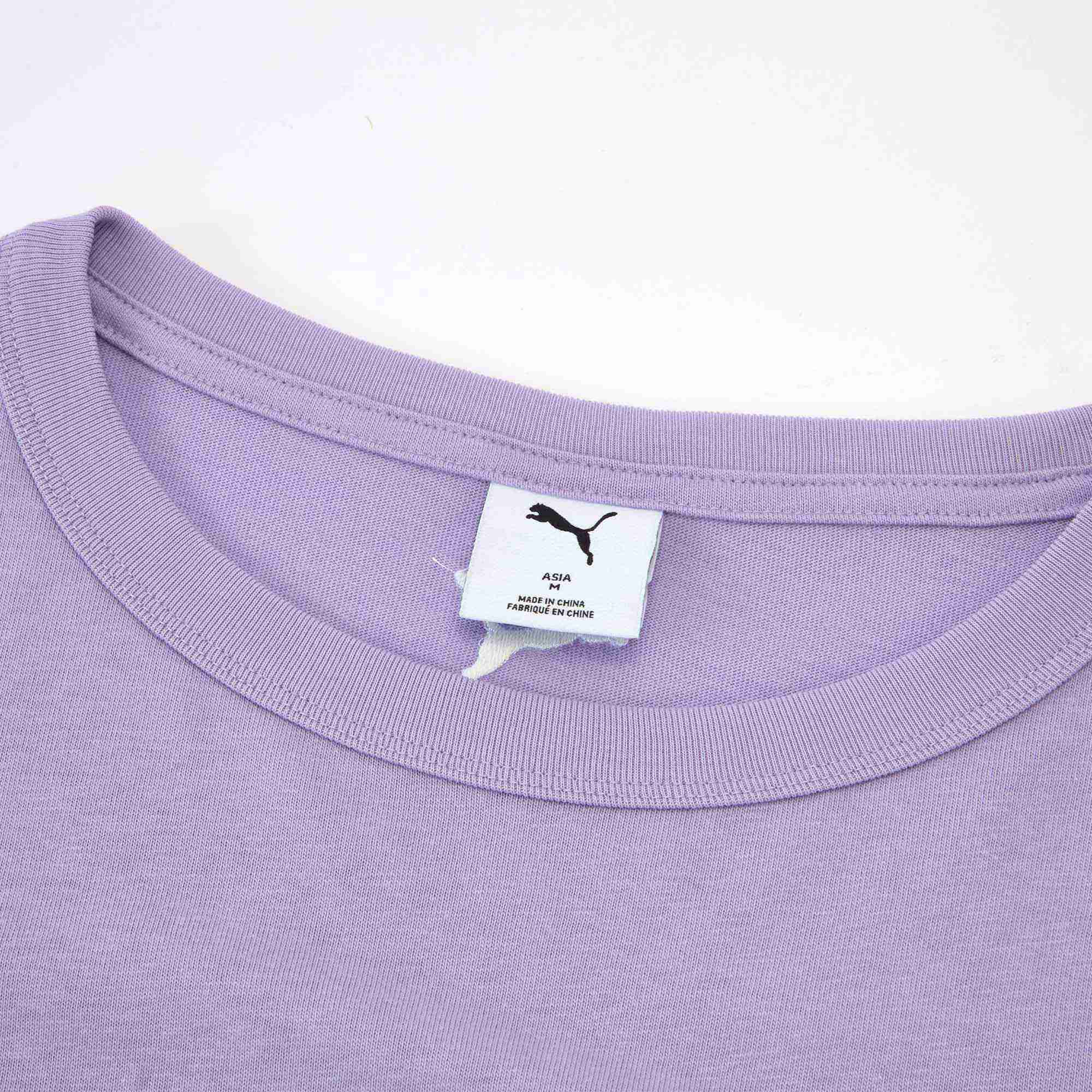 彩色纯棉宽松休闲短袖T恤女PUMA彪马官方新款紫色运动上衣 633138,淘宝优惠券,粉丝福利购,淘宝优惠卷