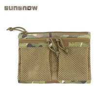 (Sun Snowfall) EDC Magic sticker Acne Face Mucus Bag Small Bag Tactical Backpack Interior Containing bag Inclusions Bag