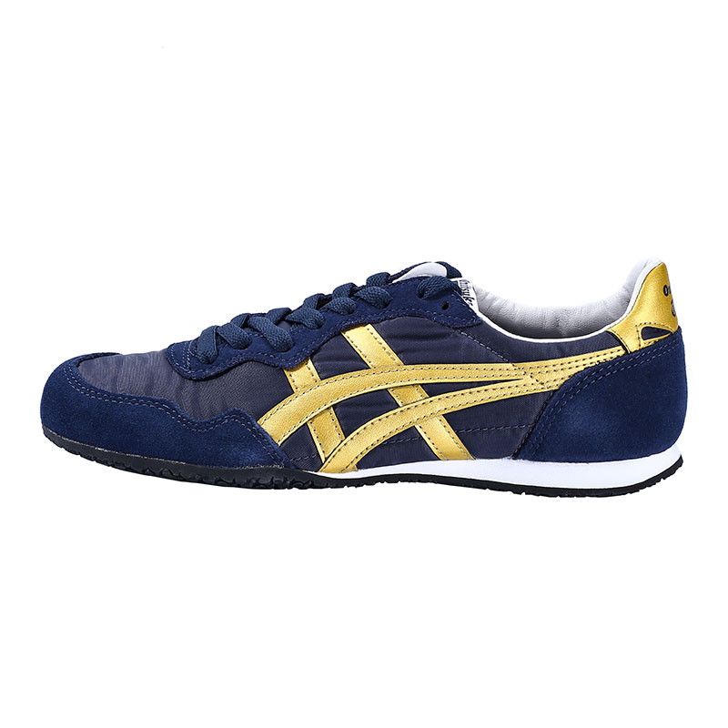 Onitsuka Tiger鬼冢虎SERRANO深蓝色透气男女休闲鞋1183B400-400-图3